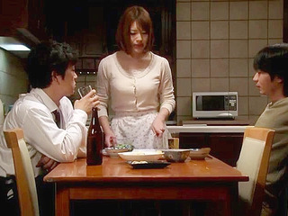 Horny Honda Riko Busty Wife Gets Surprised by Husbands Best friend on Sleepover