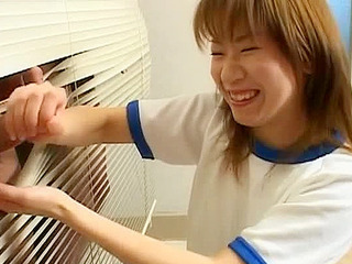 Japanese teen slut takes dick in class for extra credit