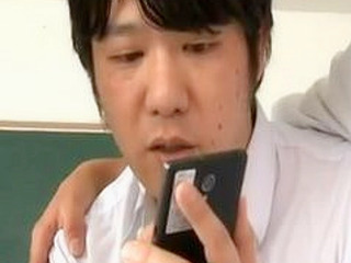 Sex-crazed Japanese Schoolboys force Miyazaki Ai into lewd acts and expose her Secret Porn Life