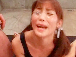 Sexy Nippon Thai girl pounding on massive cock for the first time!