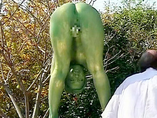 Fucking a Painted Statue in Public: XXX Tokyo Thai Fuck