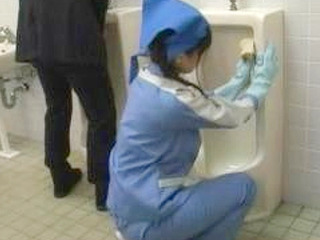 Japanese Beauty Toilet Blowjob Service - XXX Nippon Fuck Toy