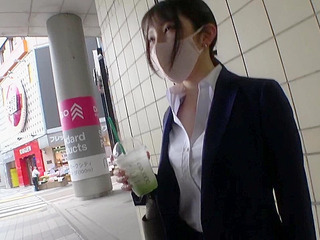 Japanese Amateur Office Lady's Uncensored Fuck Fest with Suit Guy in Tokyo, Nippon