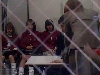 Japanese Schoolgirls Drool over Their Horny Teacher's Dick in Tokyo Nippon XXX Porn