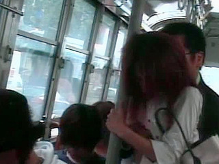 Asian train fingering leads to cum oozing from nippon pussy