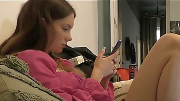 Skinny Petite Girlfriend comes for a Porn Casting No Panties and Braless like this to show her Pussy and spread her Legs