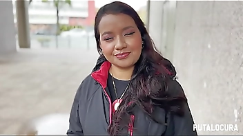 PutaLocura - Colombian chubby Aneko is caught by Torbe and swallows his shit