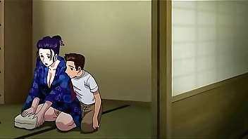 Touching my Step Mom with my Step Sister - Uncensored Hentai