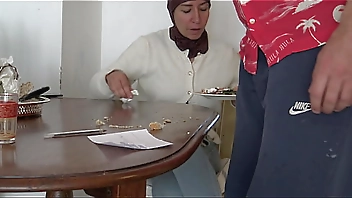 TABOO FAMILY: kinky turkish granny gets a visit from her stepson in Istanbul